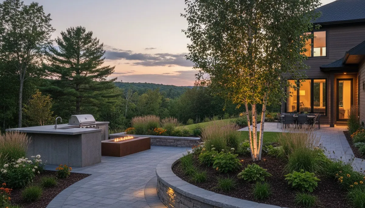 Landscaping team serving St Paul, MN with professional lawn care and outdoor maintenance services