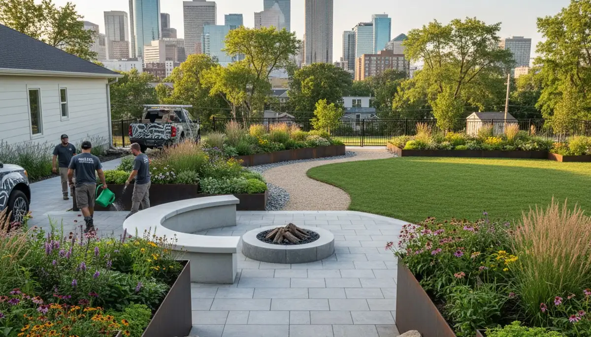 Landscaping service in St Paul, MN for residential and commercial properties