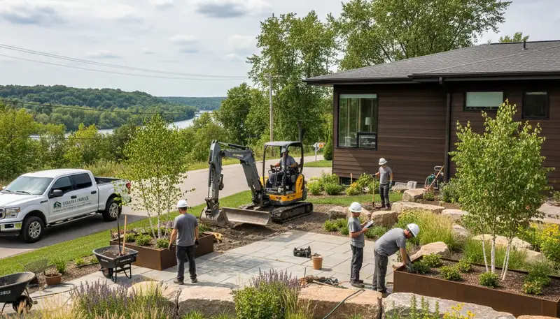 Landscaping services in St Paul, MN for residential and commercial outdoor property care