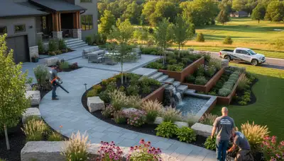 Landscaping service in St Paul, MN for residential and commercial outdoor property care