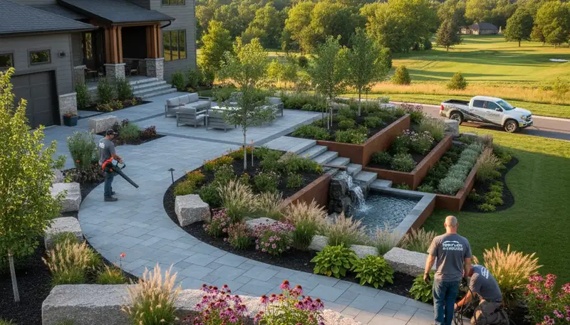 Landscaping service in St Paul, MN for residential and commercial outdoor property care