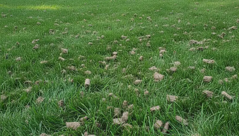 Healthy lawn recovering after professional aeration by Chop Chop Landscaping in St Paul, MN
